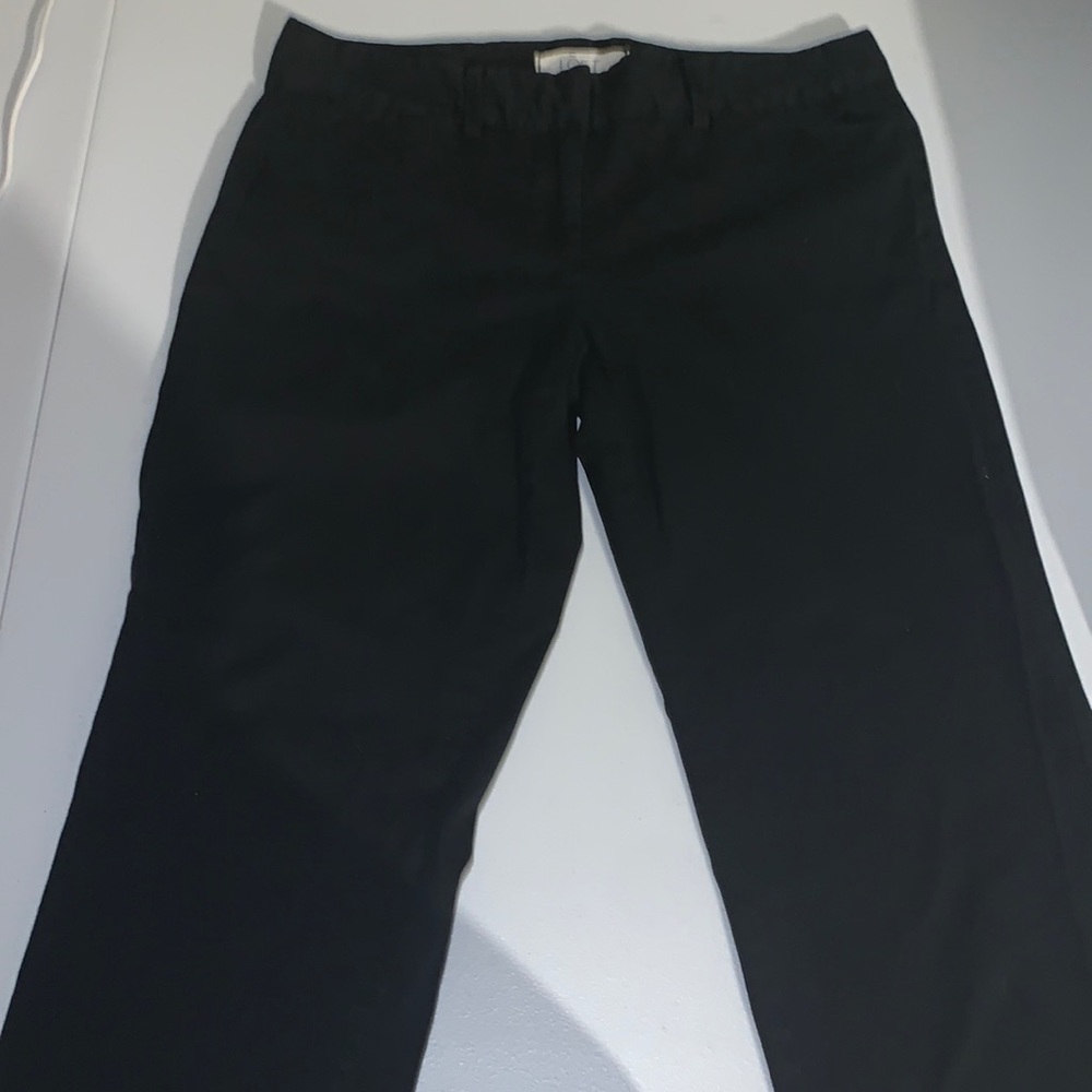 LOFT black wide leg women’s dress pants